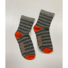 Orehestra Baby Grey Orange Socks